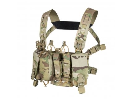 Vesta chest rig THUNDERBOLT® MULTICAM®  + Nůž Mikov Rybička stříbrná 130-NZn-1