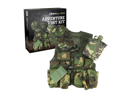 Set JUNIOR dětský ADVENTURE VEST KIT DPM  + Doprava zdarma na další nákup