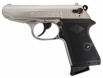Plynová pistole Bruni New Police chrom cal.9mm