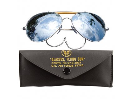 Brýle ZRCADLOVÉ AIR FORCE s pouzdrem