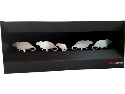 Střelnice Beast Hunter čtyři krysy magnetická  + Doprava zdarma na další nákup
