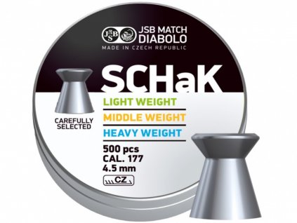 Diabolo JSB SCHaK 500ks cal.4,5mm