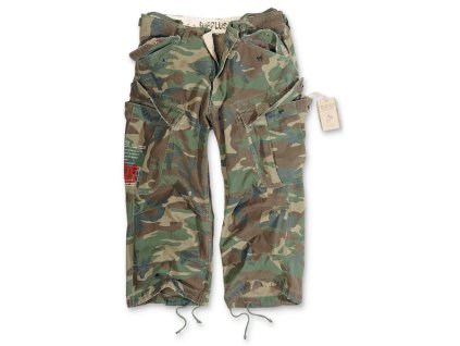 Kraťasy ENGINEER VINTAGE 3/4 WOODLAND (velikost M)