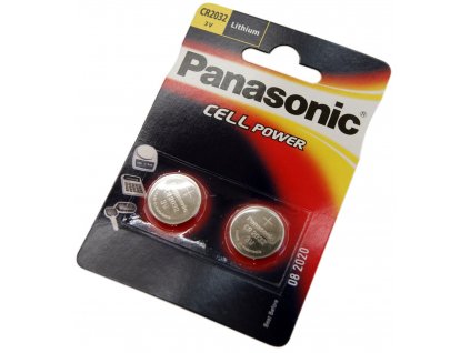 Baterie Panasonic CR-2032 3V Lithium 1ks