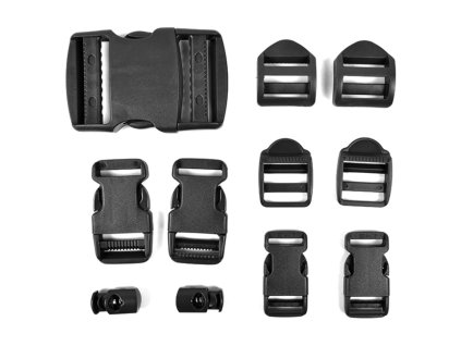 Přezky sada ČERNÉ