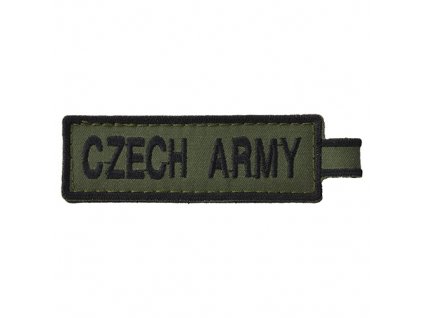 Klíčenka CZECH ARMY - ZELENÁ