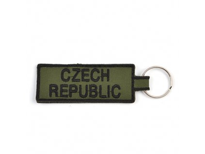 Klíčenka CZECH REPUBLIC - ZELENÁ