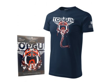 Triko TOPGUN MODRÉ (velikost 3XL)