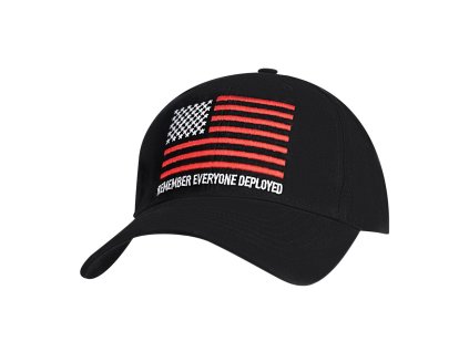 Čepice R.E.D. baseball ČERNÁ