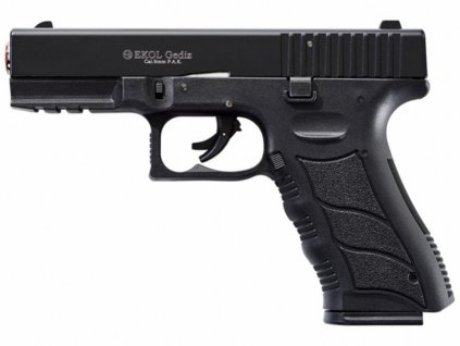 Plynová pistole Ekol Gediz černá cal.9mm