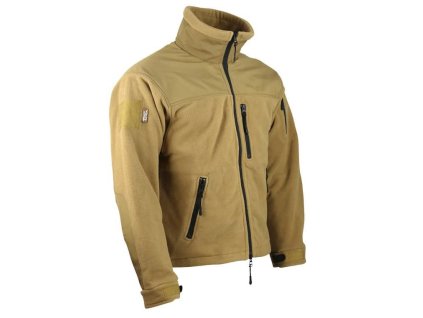 Mikina DEFENDER TACTICAL fleece COYOTE (velikost 3XL)