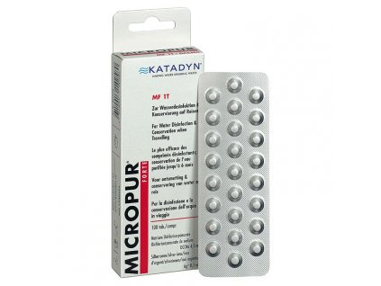 Tablety Katadyn pro dezinfekci vody MICROPUR FORTE MF 1T 100 tablet