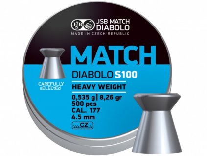 Diabolo JSB Match S100 500ks cal.4,49mm