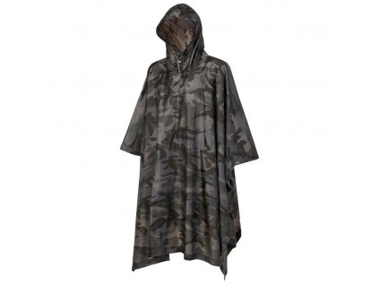 Pončo rip-stop s obalem DARK CAMO