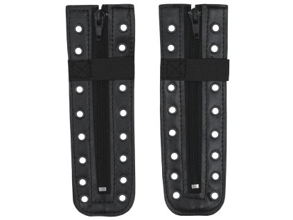 Zip na boty koženka 8 děr ČERNÝ