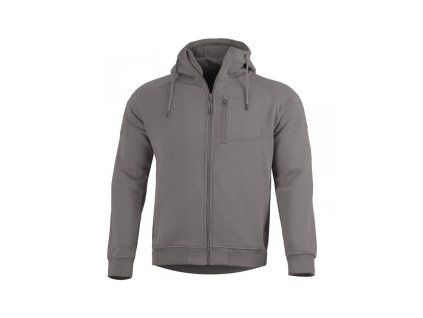 Mikina LEONIDAS 2.0 WOLF GREY (velikost 3XL)