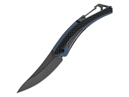 Nůž zavírací REVERB XL hladké ostří MODRÝ  + Doprava zdarma na další nákup