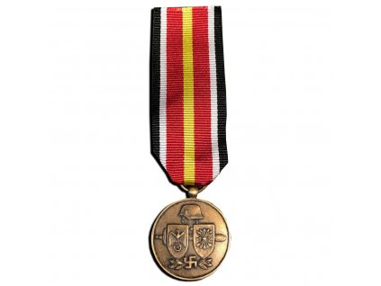 medal blaue division troup