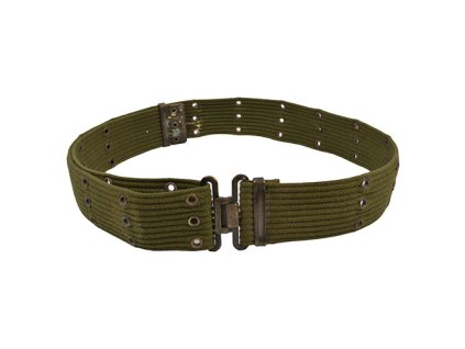 Opasek britský typ 3dírkový ZELENÝ použitý