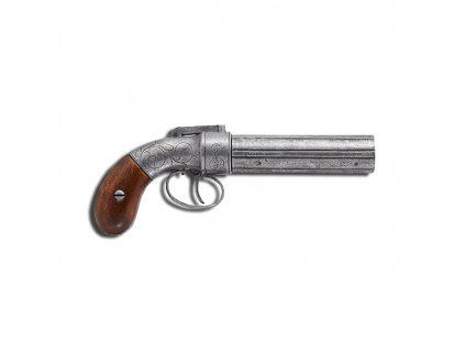 Šestihlavňový revolver Kolser - pepřenka ALLEN & THURBER 1837