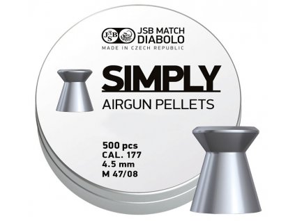Diabolo JSB Simply 0,535g 500ks cal.4,5mm