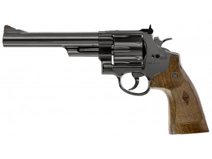 Vzduchový revolver Smith&Wesson M29 6,5" Diabolo  + Sada 5ks bombiček CO2 12g