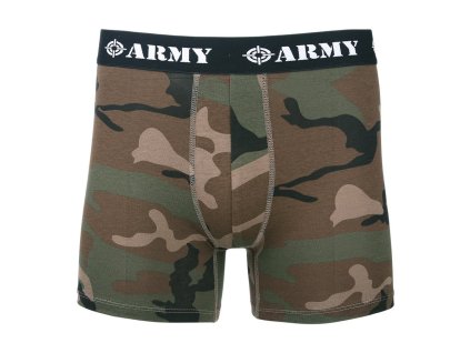 Trenýrky Boxer ARMY maskáčové (velikost L)