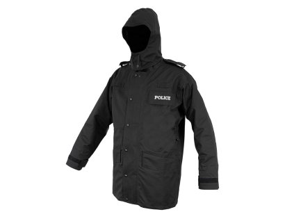 Bunda britská POLICE MVP s vložkou ČERNÁ (velikost 180/104)