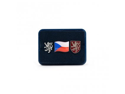 Sada odznaků ČESKÁ REPUBLIKA PIN