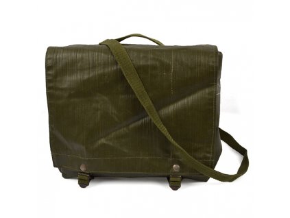 Malá polní AČR vz.90 pogumovaná ZELENÁ použitá