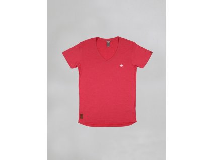 Pánské triko Goodness Industries BULL V-neck Rose (Velikost S)