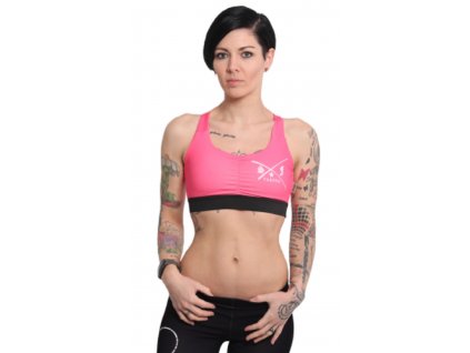 Yakuza sportovní podprsenka S&F Sports Line Basic GSB 13163 pink (Velikost XS)
