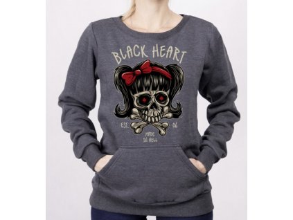 BLACK HEART Dámská Mikina BLACK HART SANDY (Velikost S)