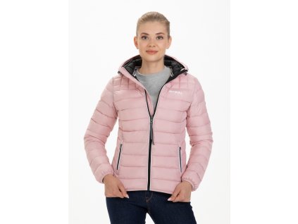 DÁMSKÁ ZIMNÍ BUNDA PITBULL WEST COAST SEACOAST SVĚTLE RŮŽOVÁ (Velikost S)