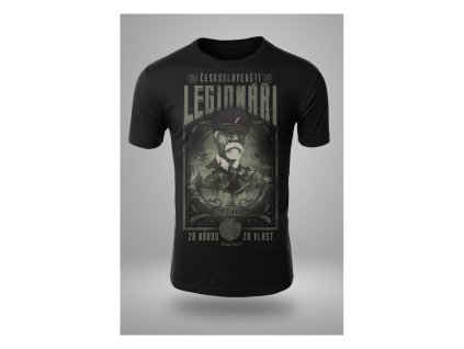 Pánské tričko Česká krev LEGIONÁŘI (Velikost XXL)