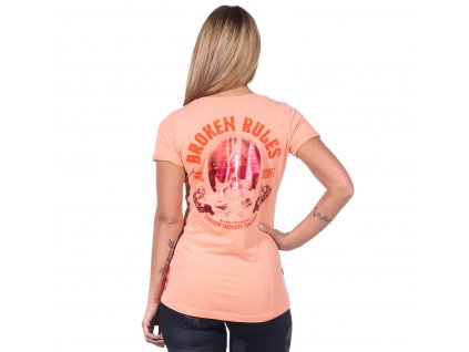 Dámské tričko Yakuza Premium GS 3134 oranžové (Velikost XS)