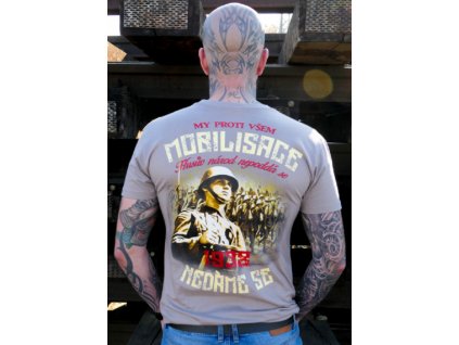 Pánské triko Radical Wear 1938 Zinkové (Velikost M)