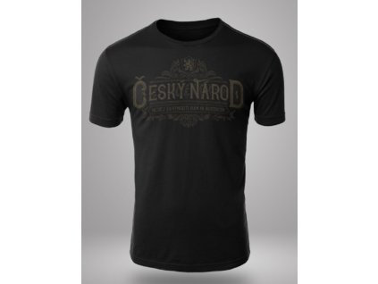 Pánské TRIČKO ČESKÁ KREV ČESKÝ NÁROD (Velikost L)