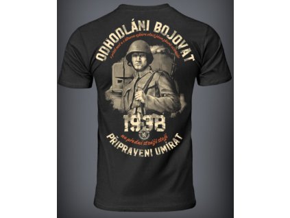 Pánské triko Česká krev ODHODLÁNI BOJOVAT (Velikost M)