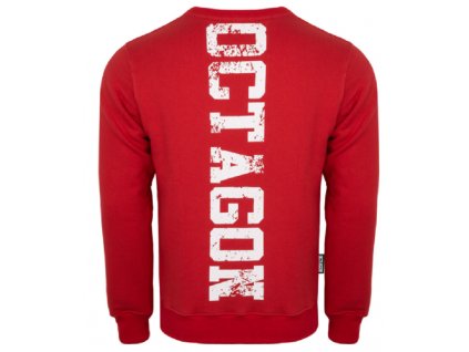 Pánská mikina OCTAGON Fight Wear 2018 červená  + Doprava zdarma na další nákup