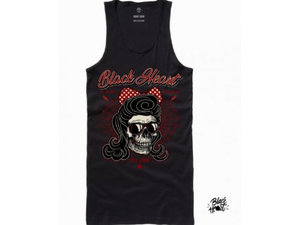 Dámské Tílko BLACK HEART ANGELINA (Velikost S)