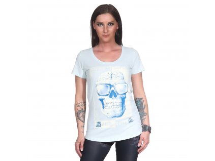 Dámské tričko Yakuza Premium 3332 světle modrá (Velikost XS)