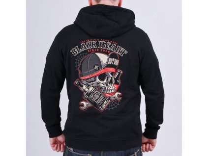 Pánská Mikina BLACK HEART COMANNDER (Velikost M)