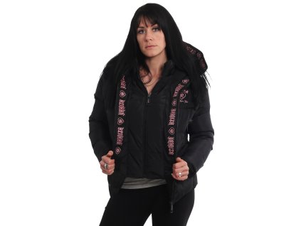 Yakuza Dámské zimní bunda GJB 20155 Script 2Pad black (Velikost XXL)