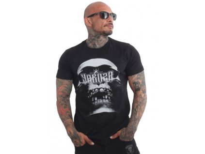 Pánské triko Yakuza Ghost Skull 21027 black