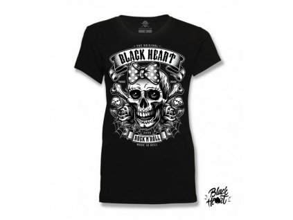 Dámské Triko BLACK HEART MISS MURDER