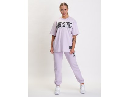 Dámské triko Babystaff College Oversize fialková (Velikost L)