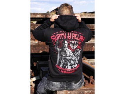 Pánská mikina Česká krev sv. Václav (Velikost 3XL)