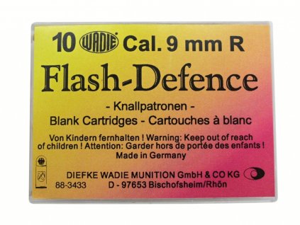 Plynové náboje Flash Defence 9mm revolver