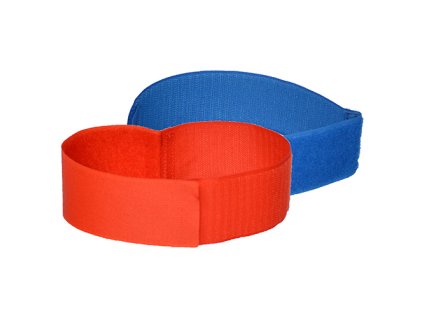 Sada označení hráčů na ruku 5 + 5 ks MODRÁ / ČERVENÁ